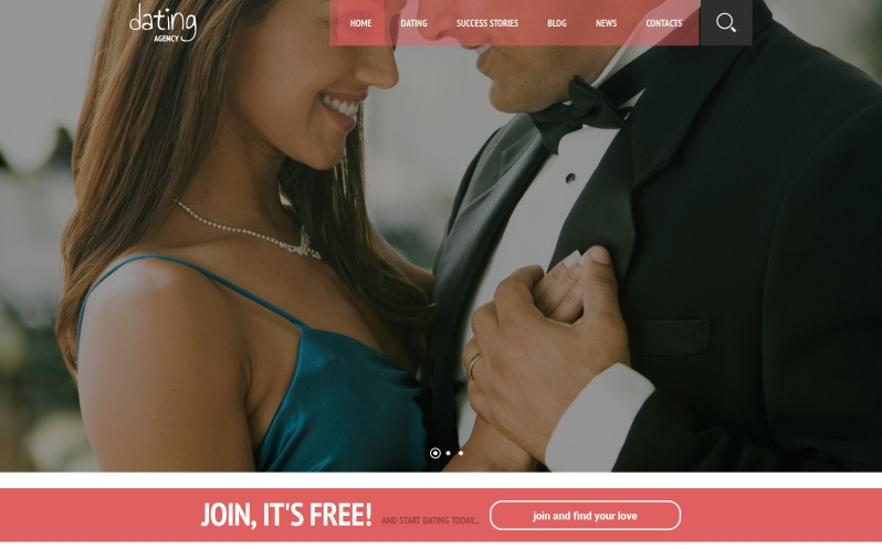 Online Romance - dating website template